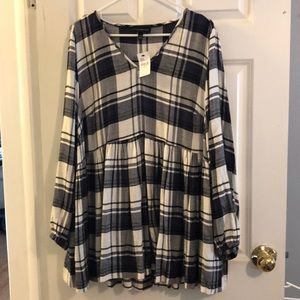 Lane Bryant flannel shirt